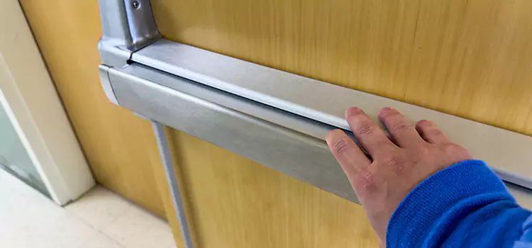 Installing a Push Bar on a Door Massapequa